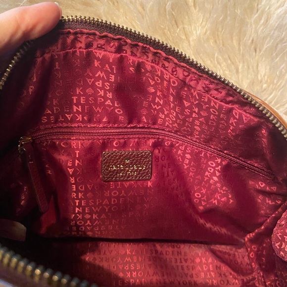 Kate Spade Burgundy Leather Satchel - Picture 5 of 6